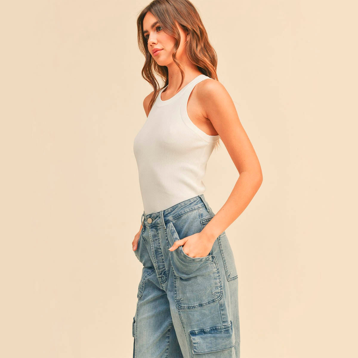 Blusa Blanca de Tirante