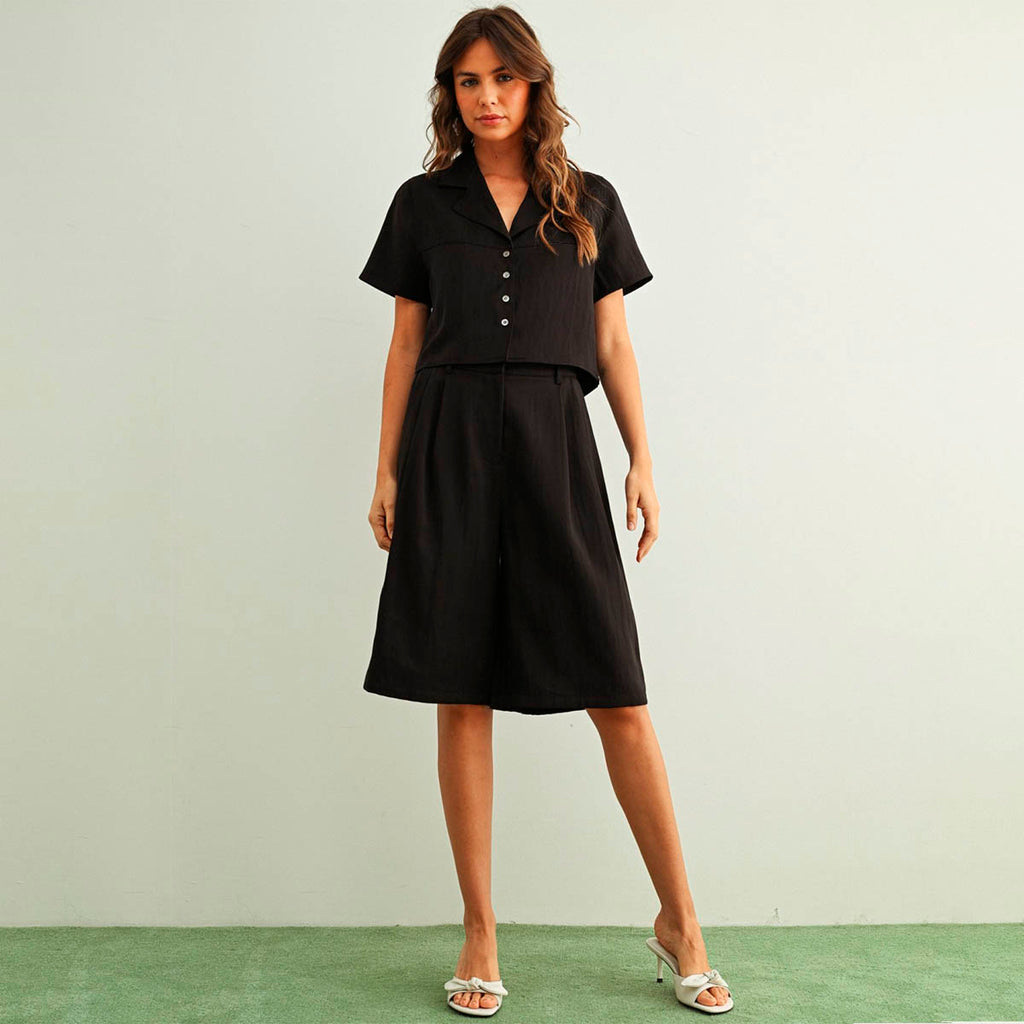 Set Negro Casual