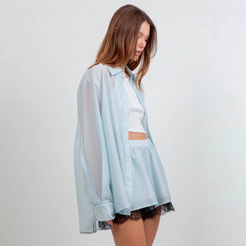 Camisa Azul