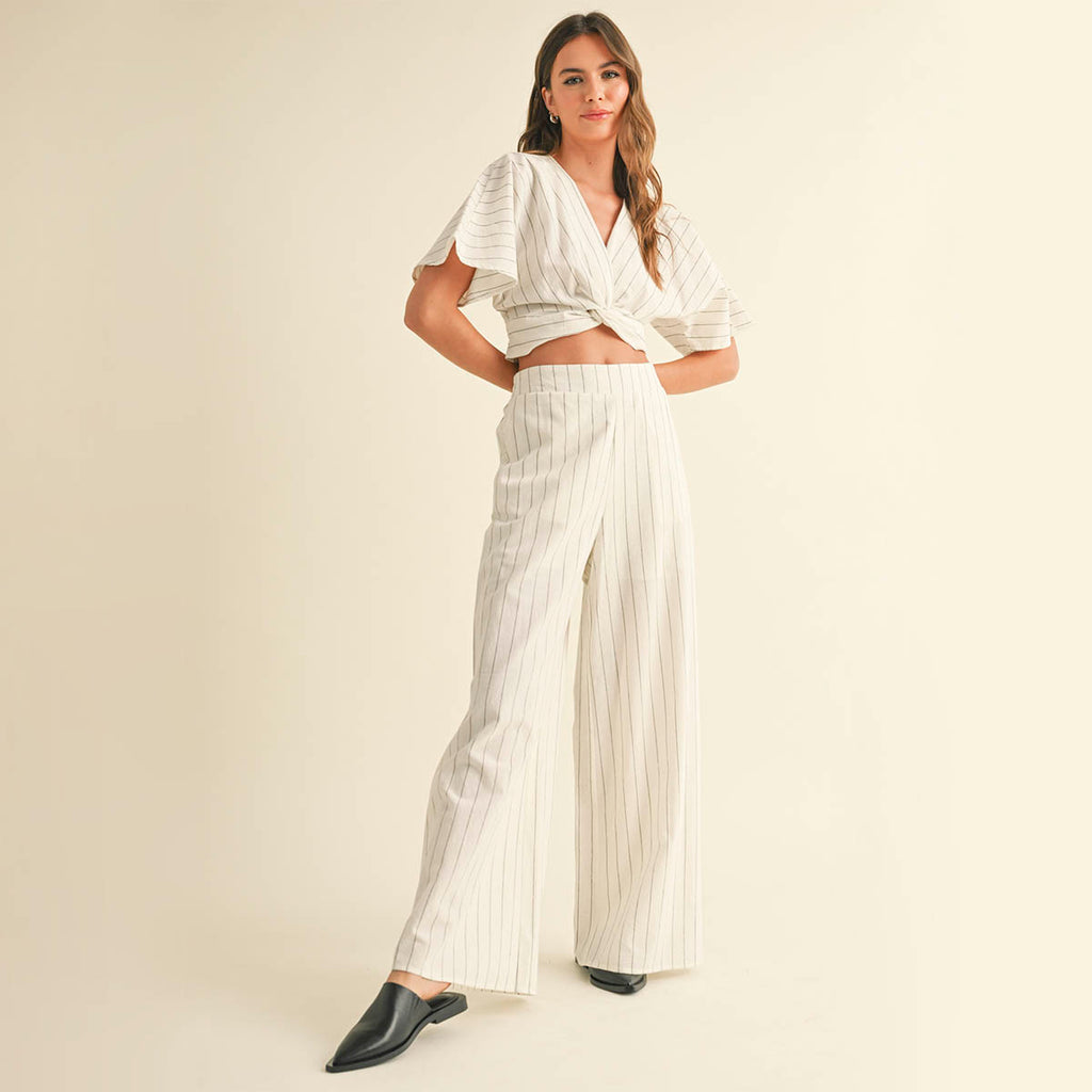 Set Blanco de Rayas