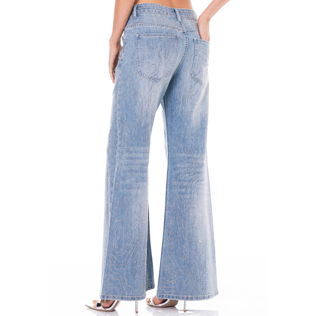 Jeans Azul con Brillos