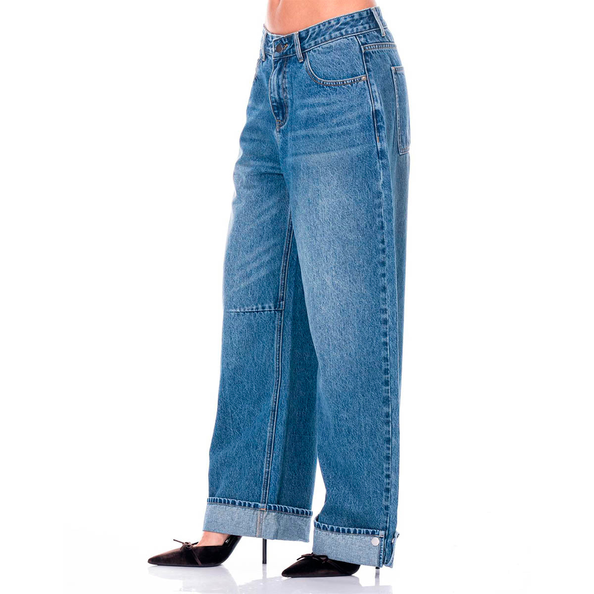 Jeans Azul Anchos