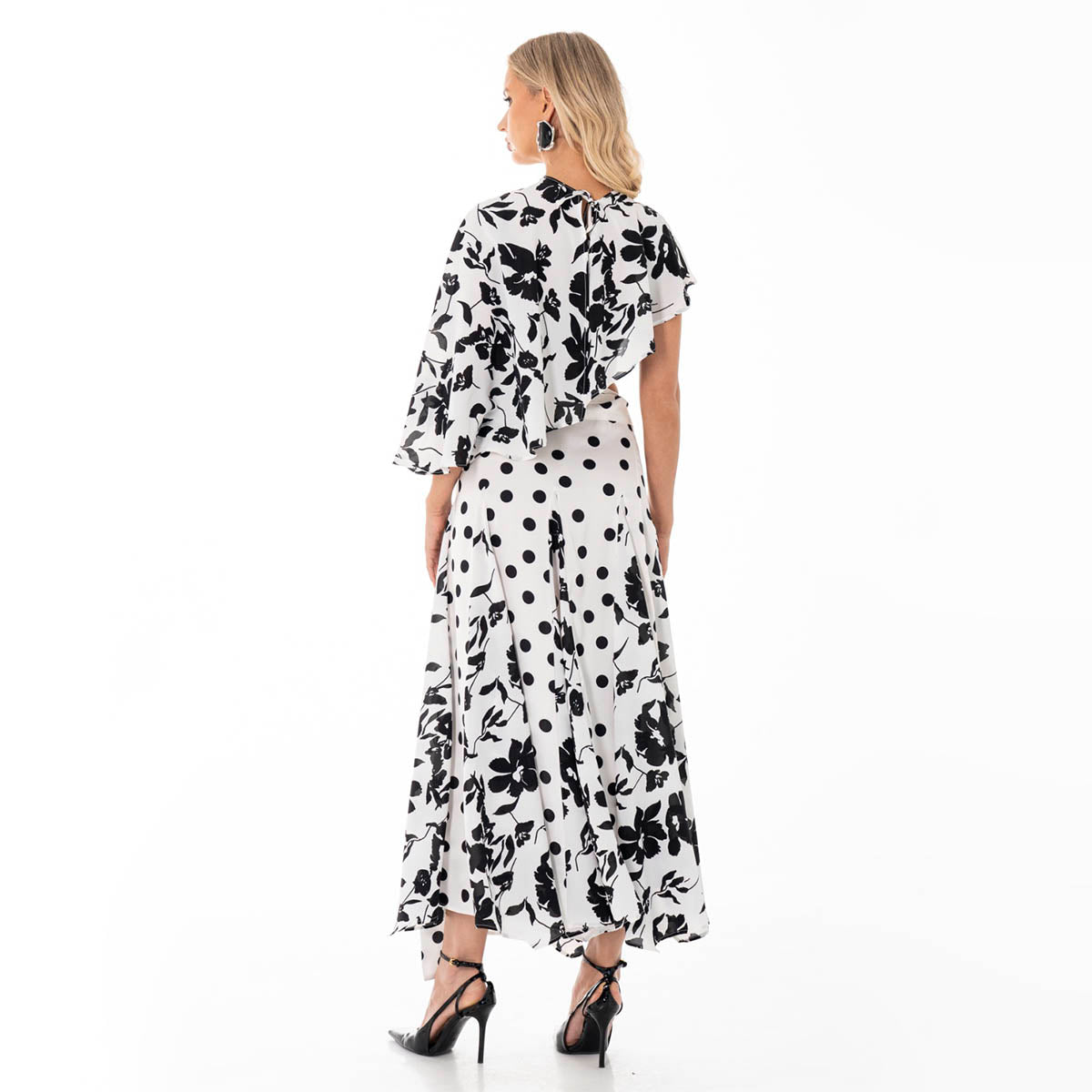 Set Negro con Estampado