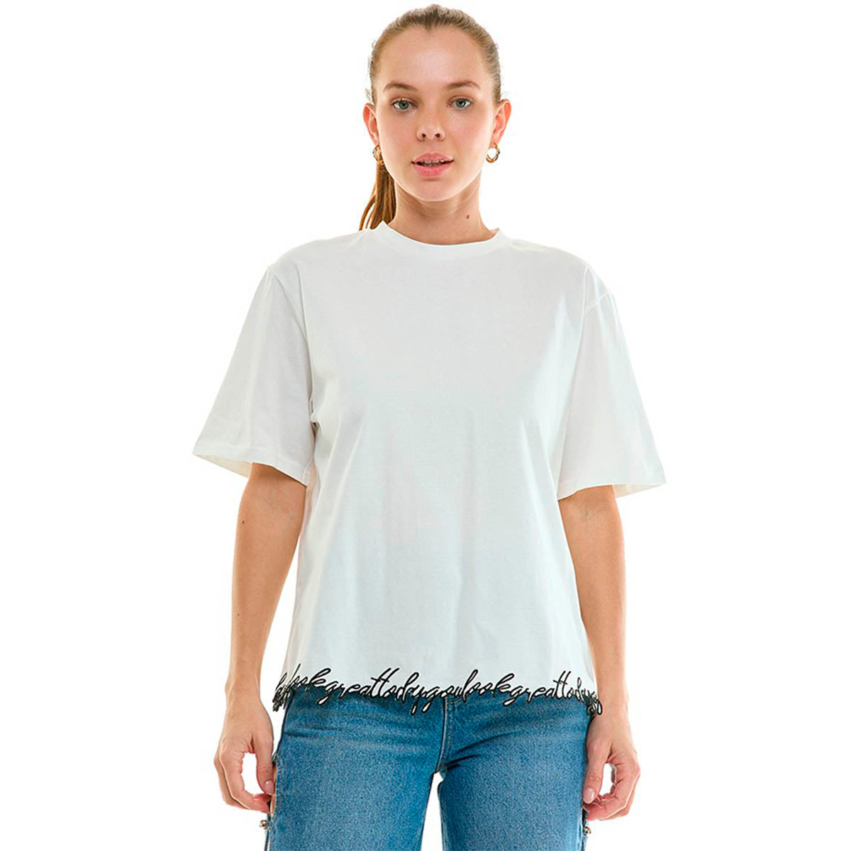 Blusa Blanca Basica