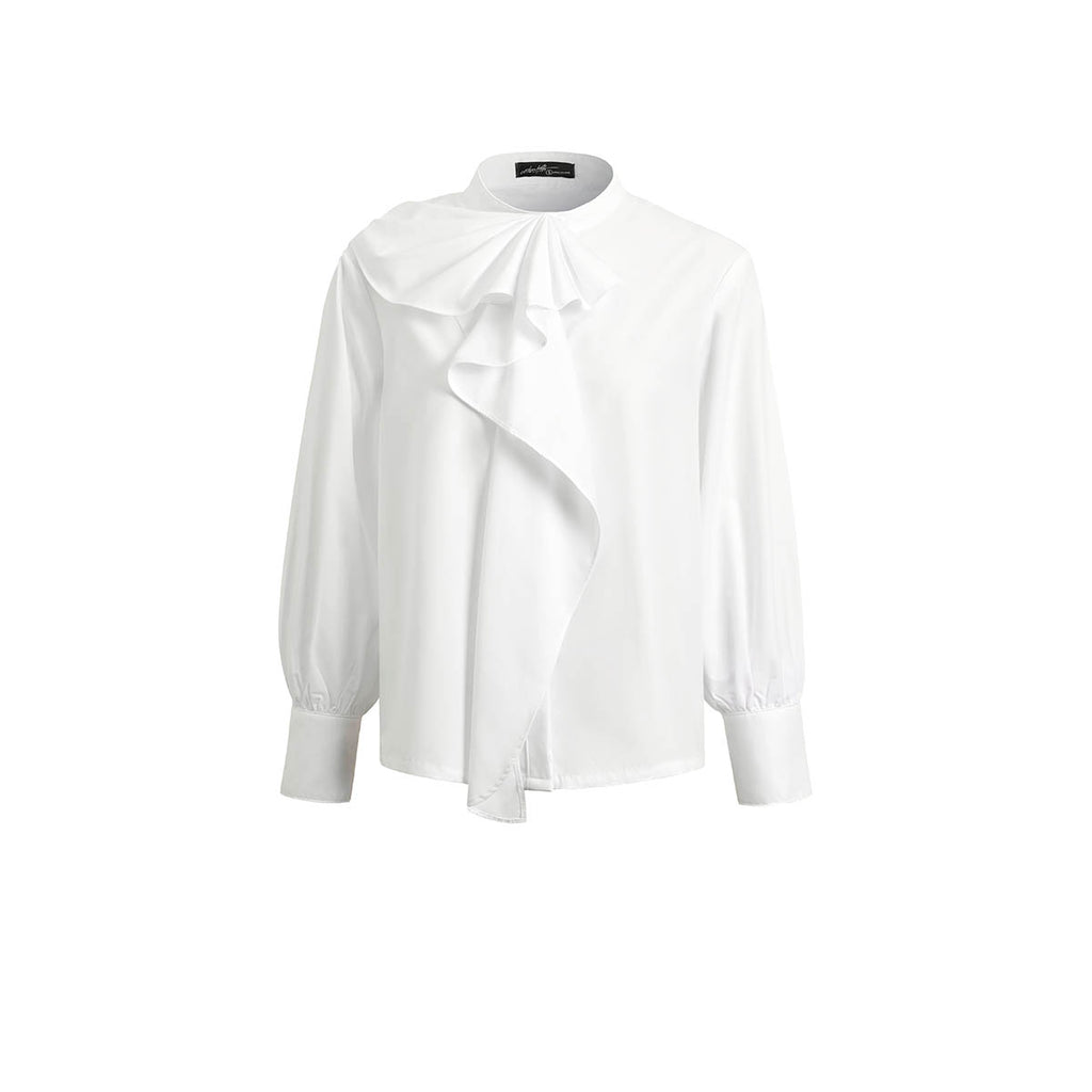 Blusa Blanca con Detalle