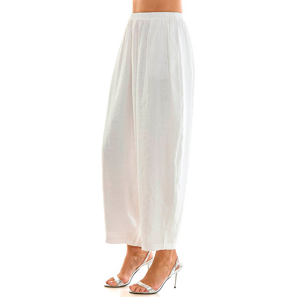 Pantalon Blanco Globo