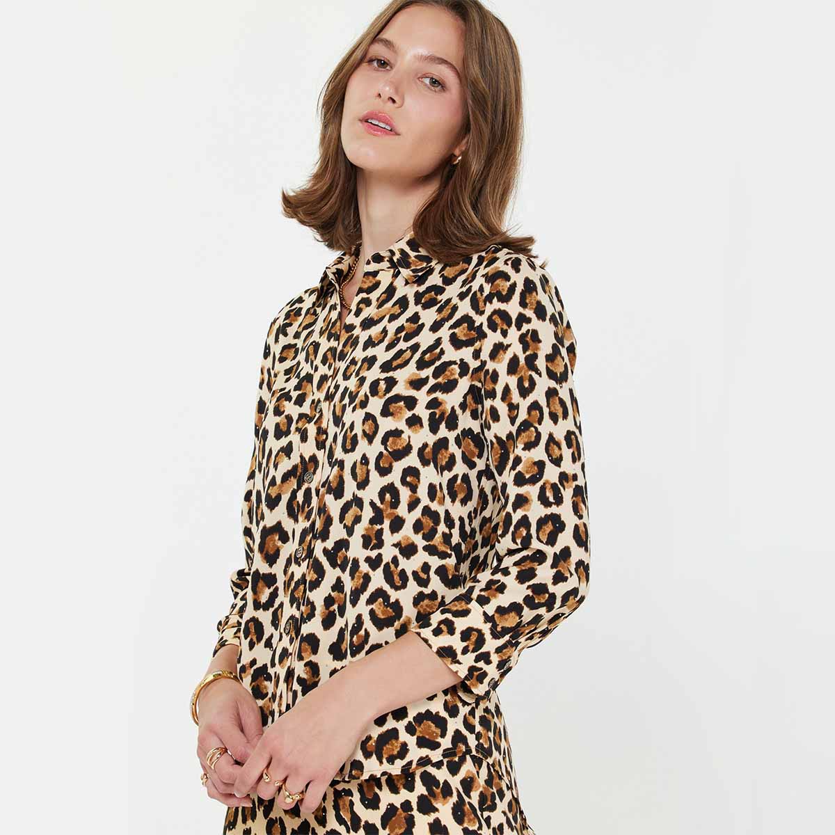 Blusa Estampado Animal Print