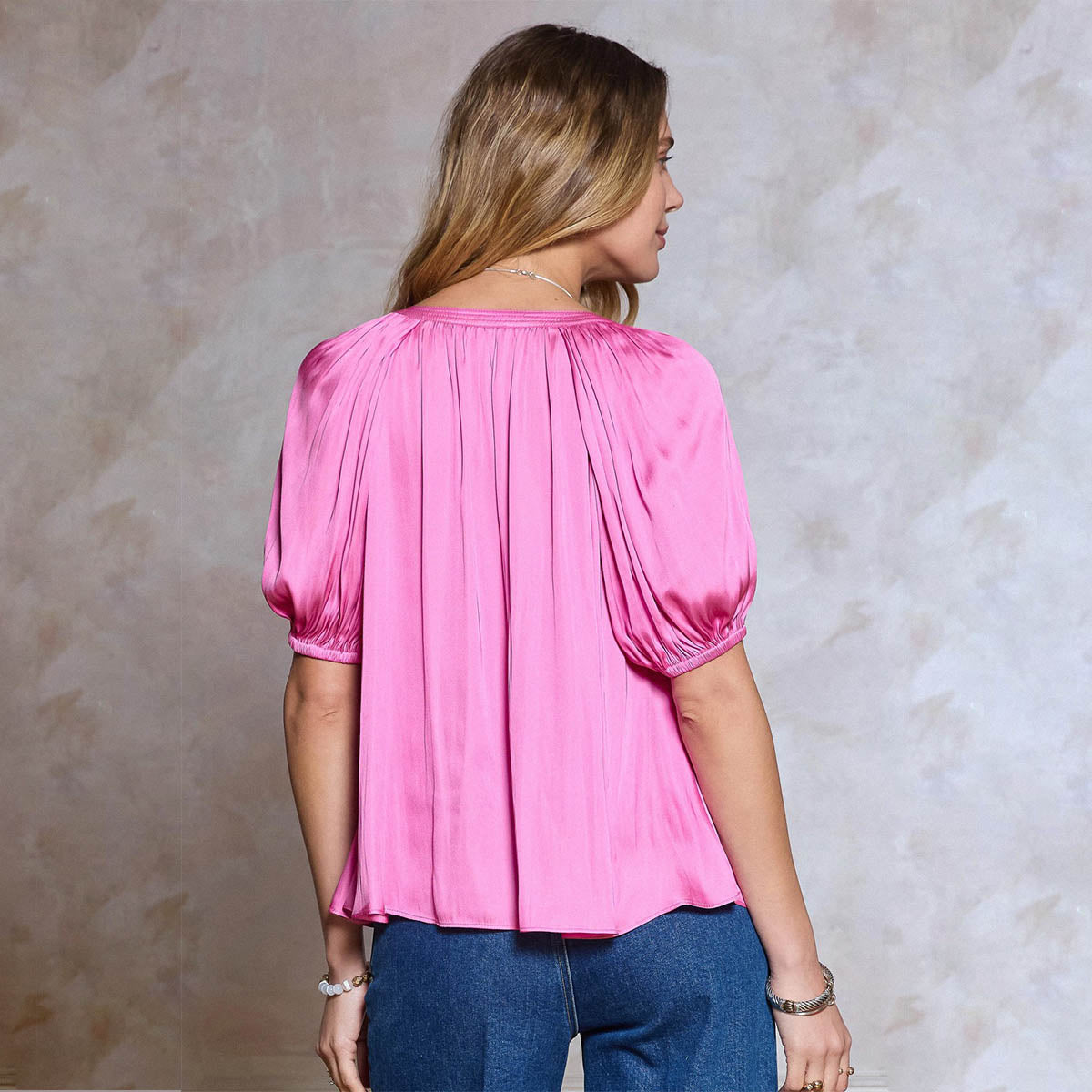 Blusa Rosa