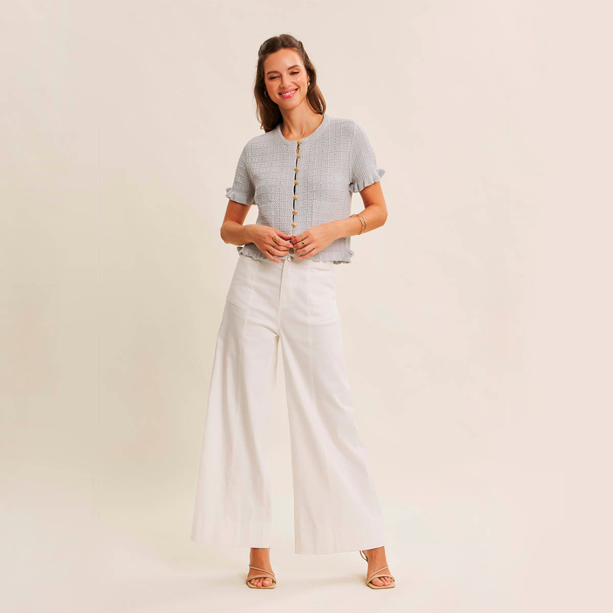 Pantalon Blanco