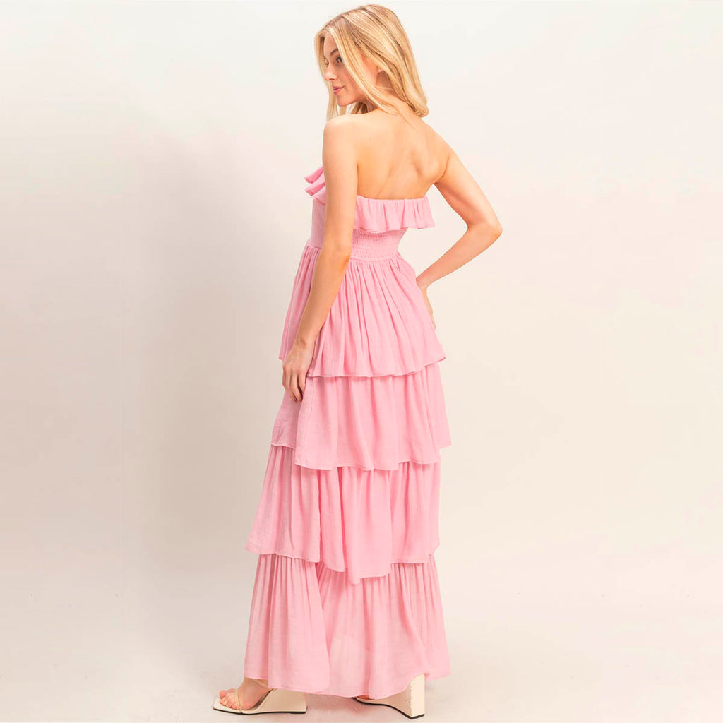 Vestido Rosa de Holanes