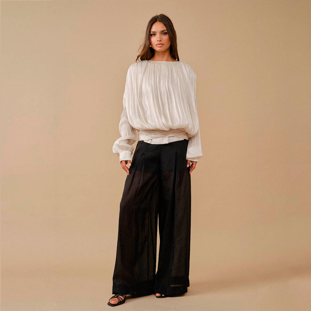 Blusa Ivory Bombacha