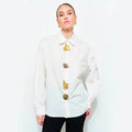 Camisa Blanca con Detalles