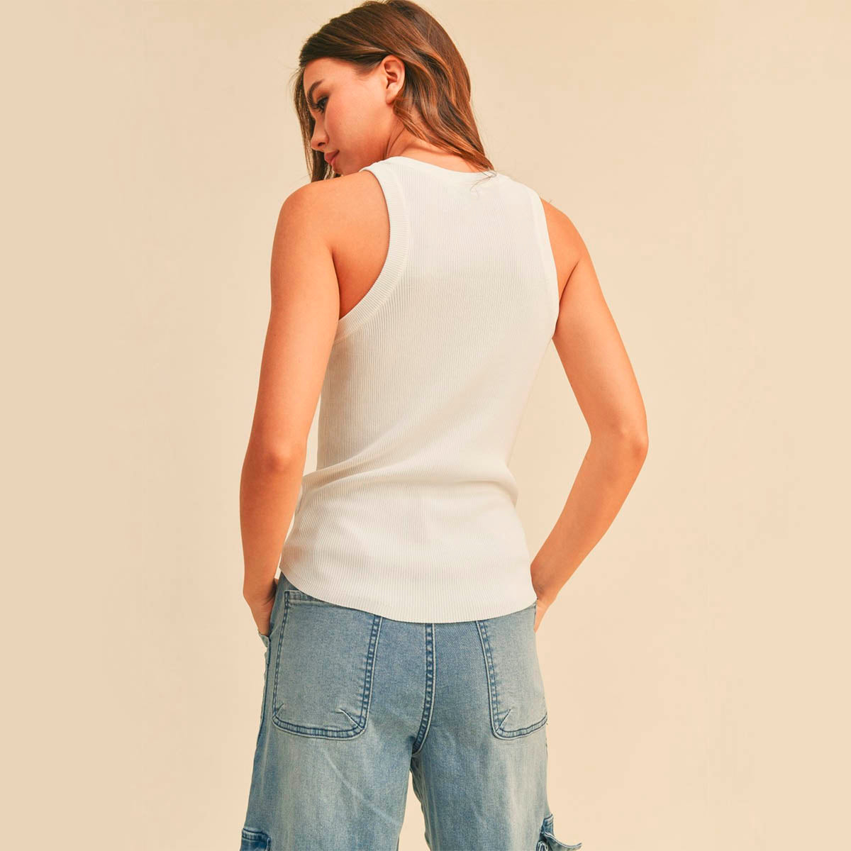 Blusa Blanca de Tirante