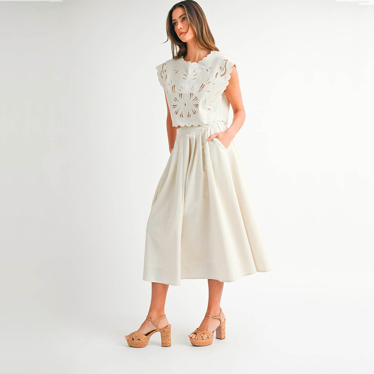 Set Beige con Detalle