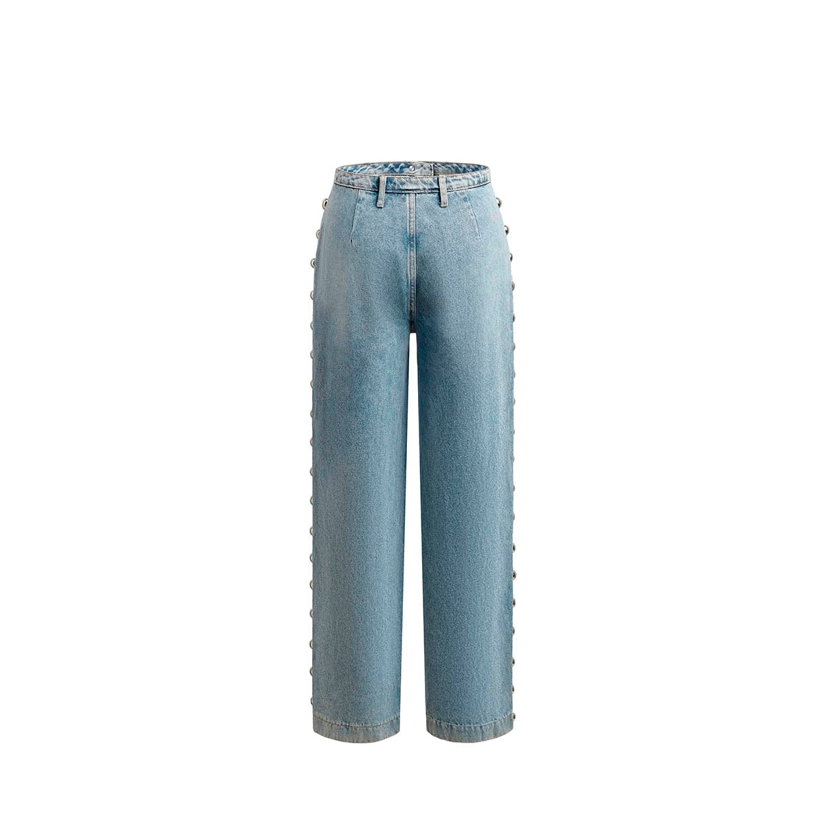 Jeans Azul con Detalles