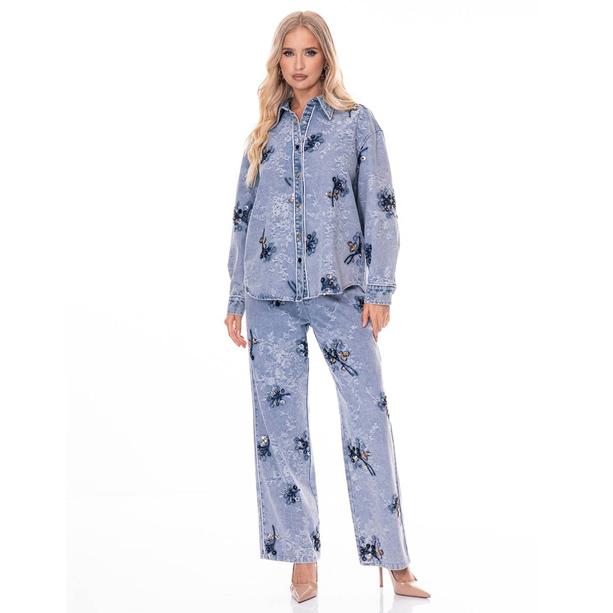 Set Azul Mezclilla
