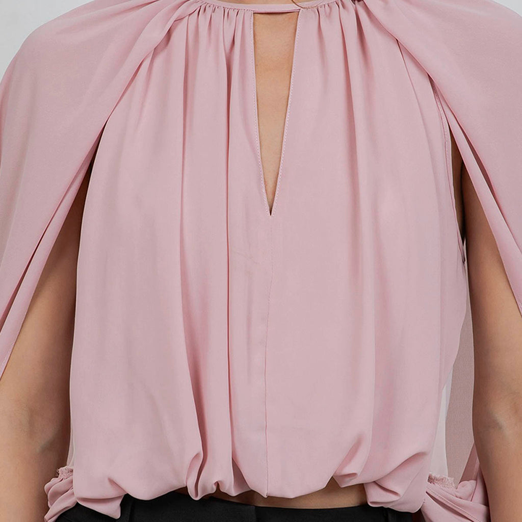 Blusa Rosa Holgada