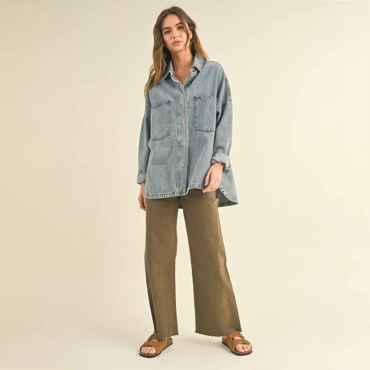 Chamarra Azul de Mezclilla