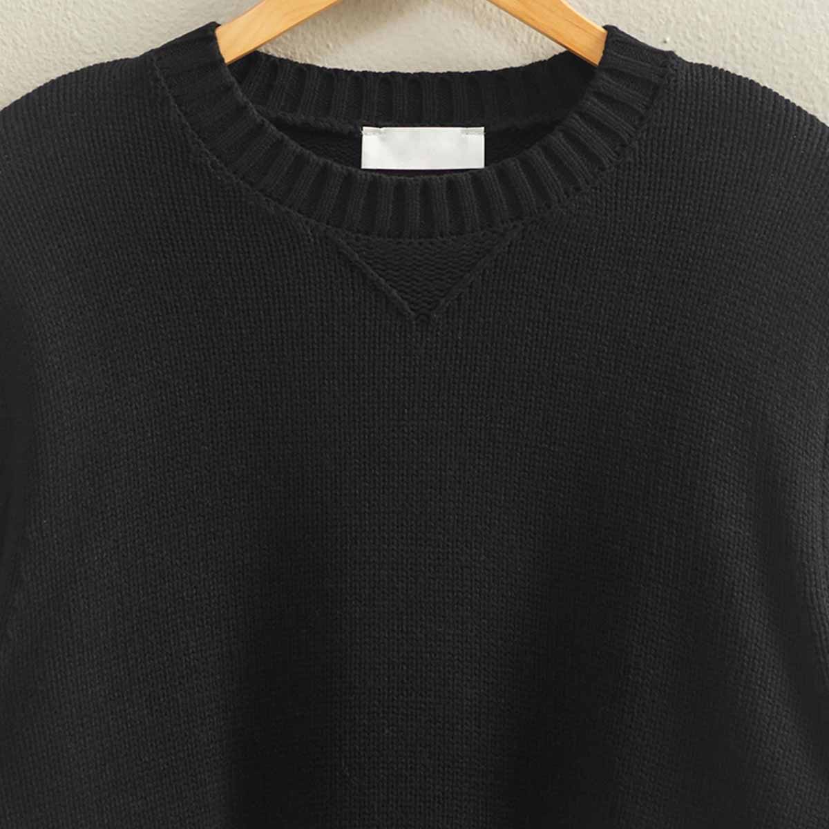 Sueter Negro de Punto