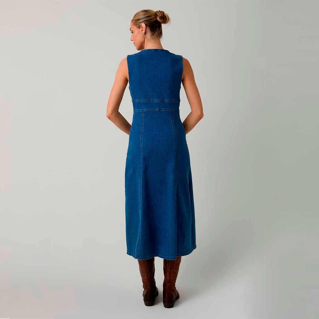 Vestido Azul de Mezclilla