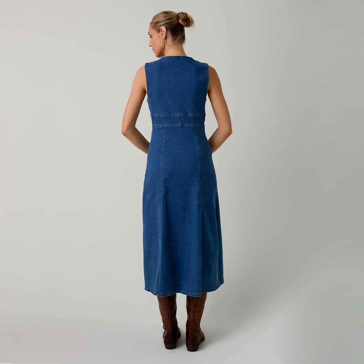 Vestido Azul de Mezclilla