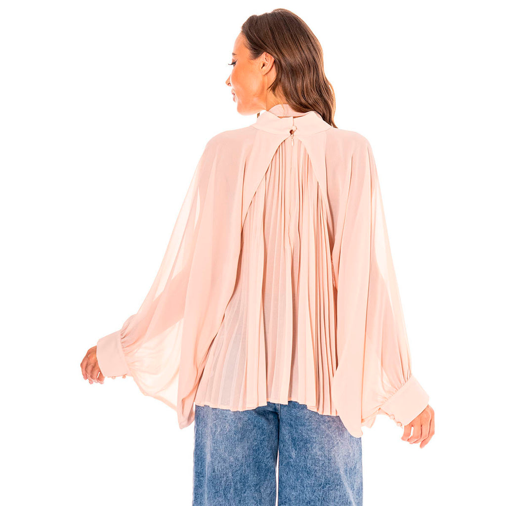 Blusa Rosa Holgada