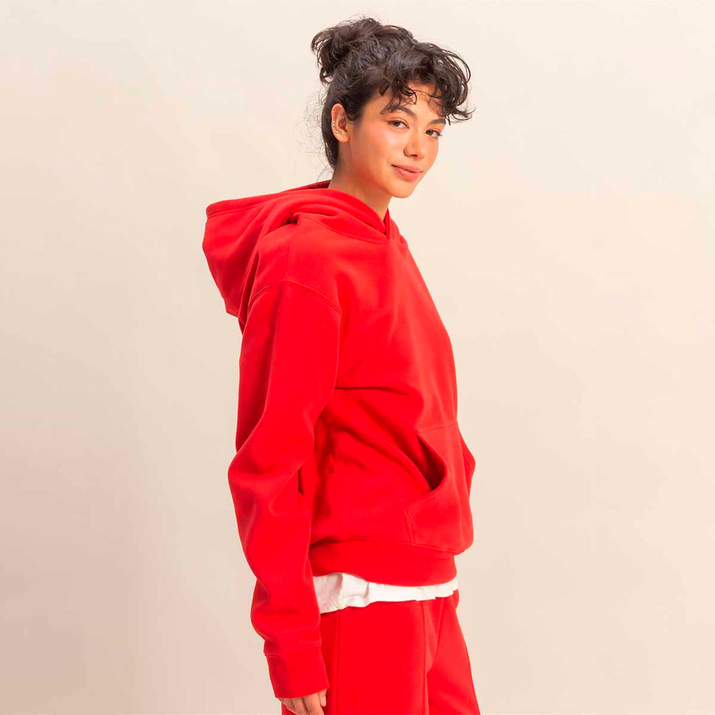 Sudadera Roja con Capucha