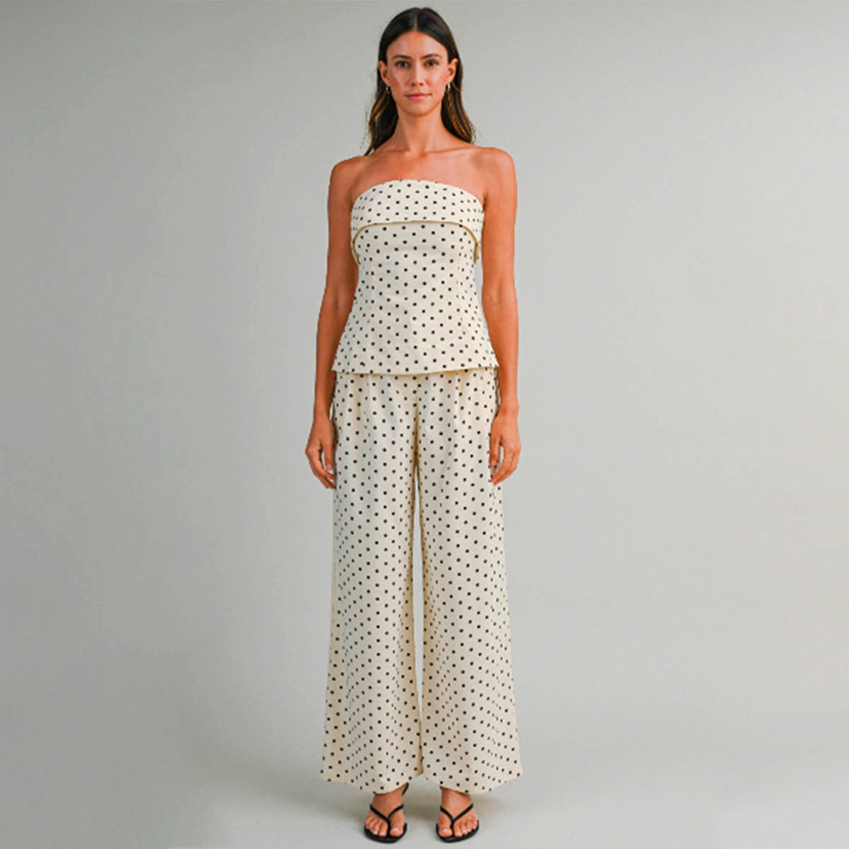 Set Beige con Estampado