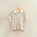 Blusa Blanca con Rayas