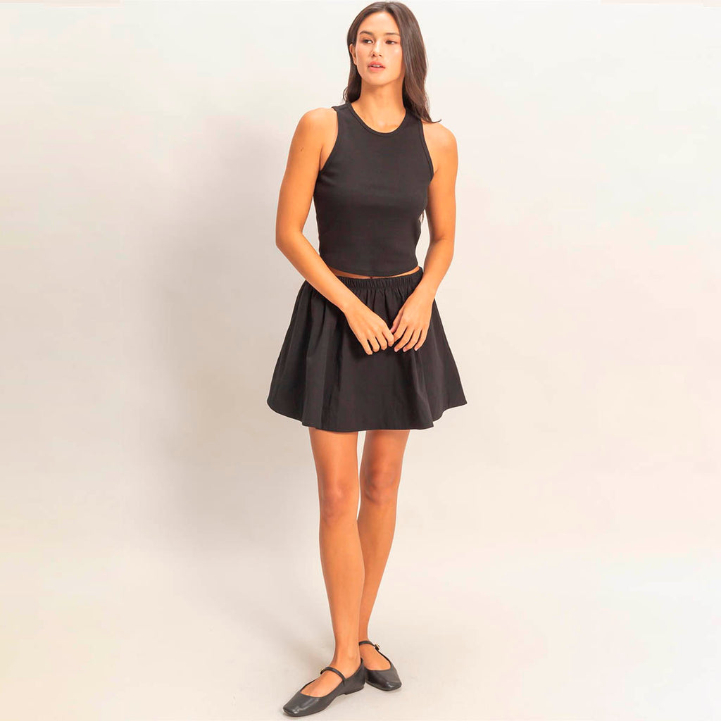 Set Negro Liso