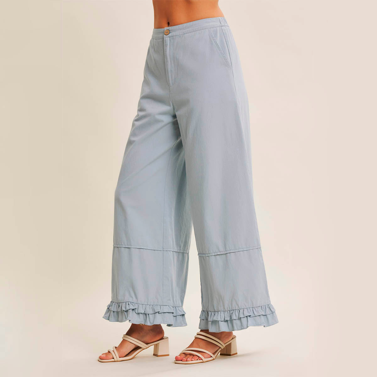 Pantalon Azul con Holanes