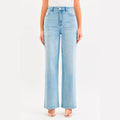 Jeans Azul con Detalles
