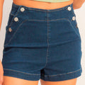 Short Azul Oscuro