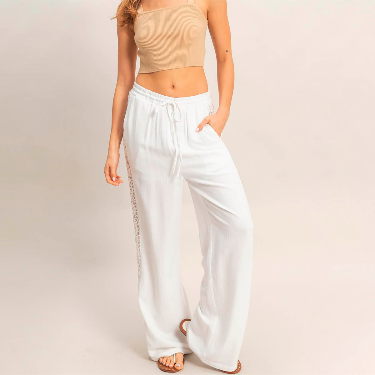 Set Blanco con Detalle