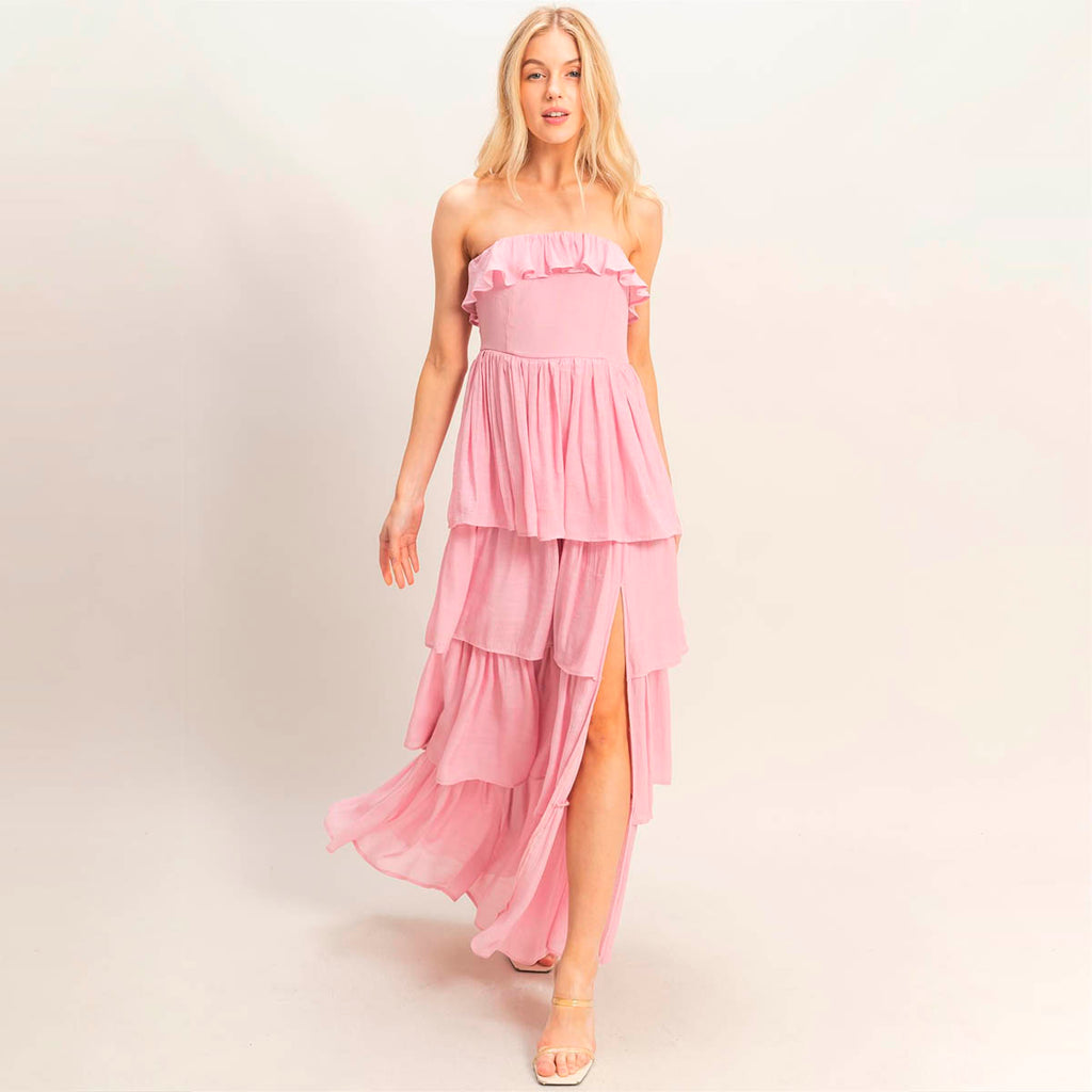 Vestido Rosa de Holanes
