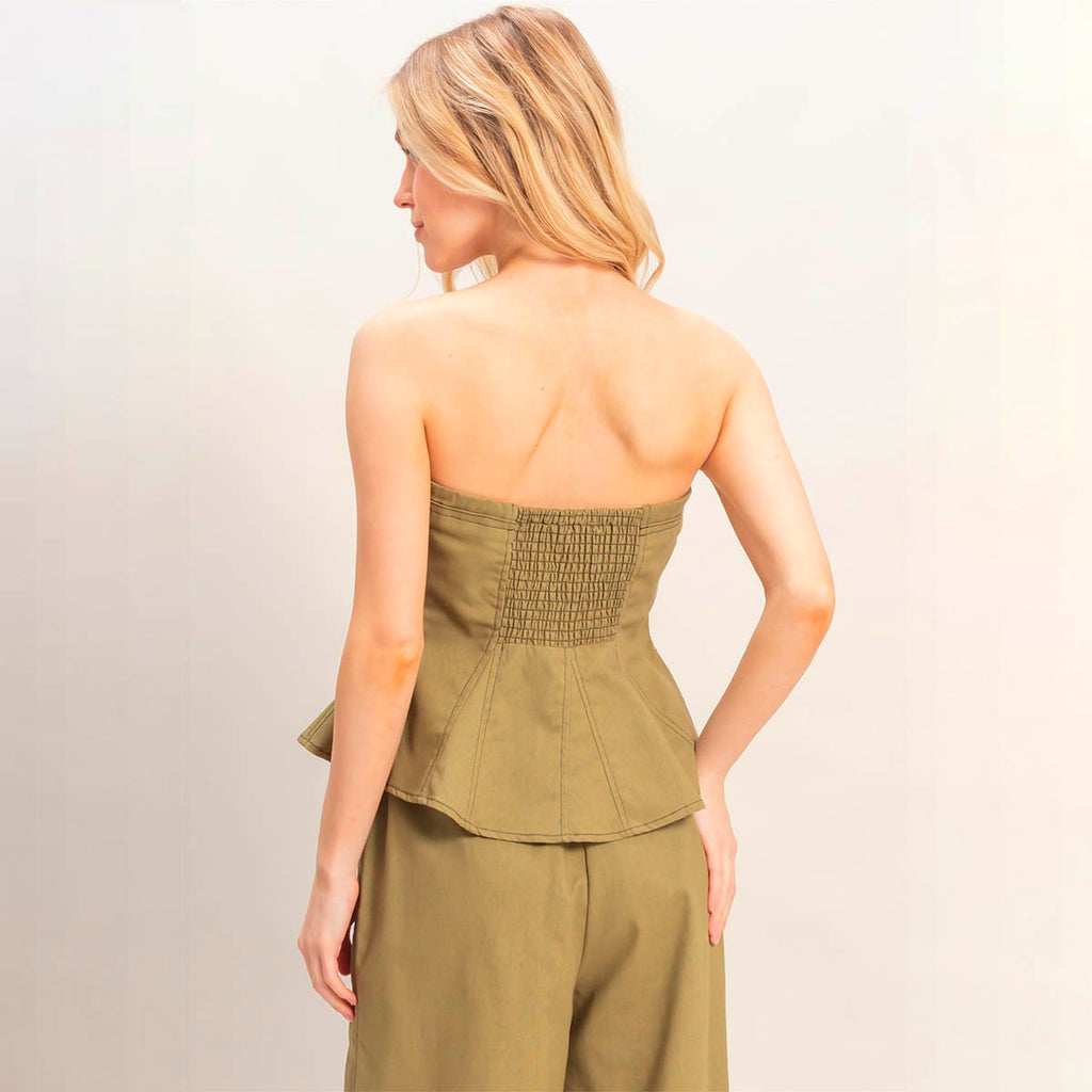 Set Verde Strapless