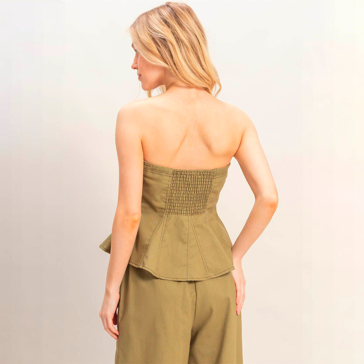 Set Verde Strapless