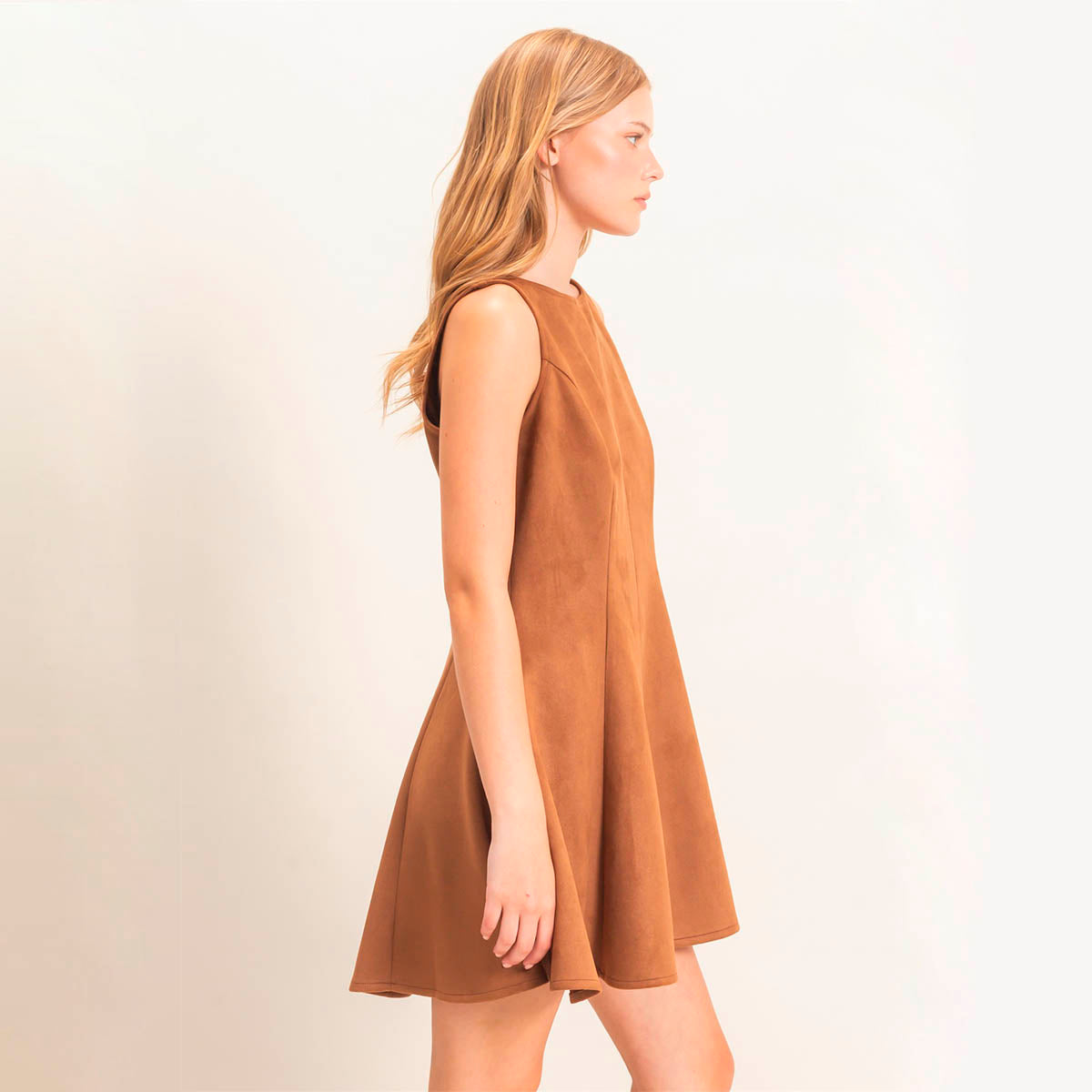 Vestido Camel