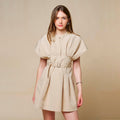 Vestido Beige
