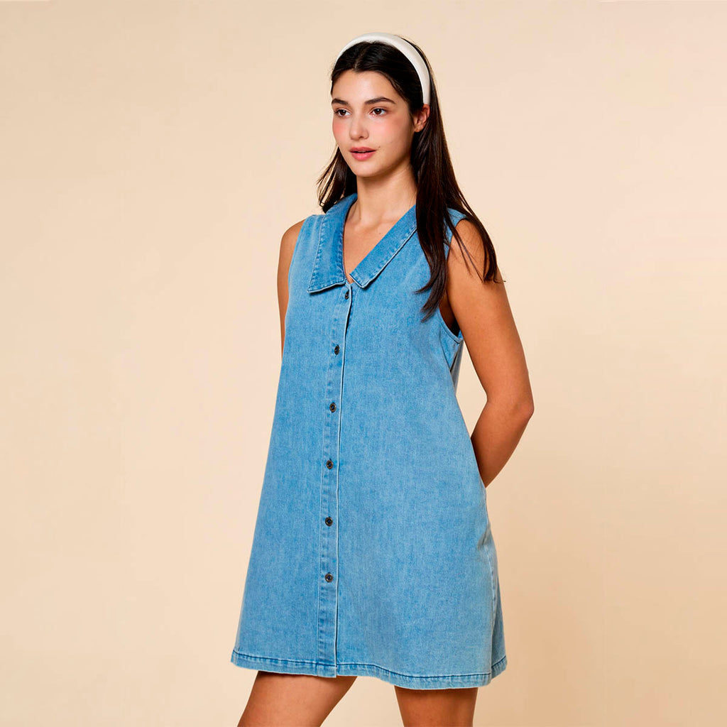 Vestido Azul de Mezclilla