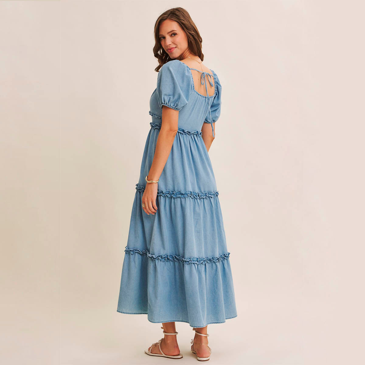 Vestido Azul Largo