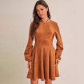 Vestido Camel
