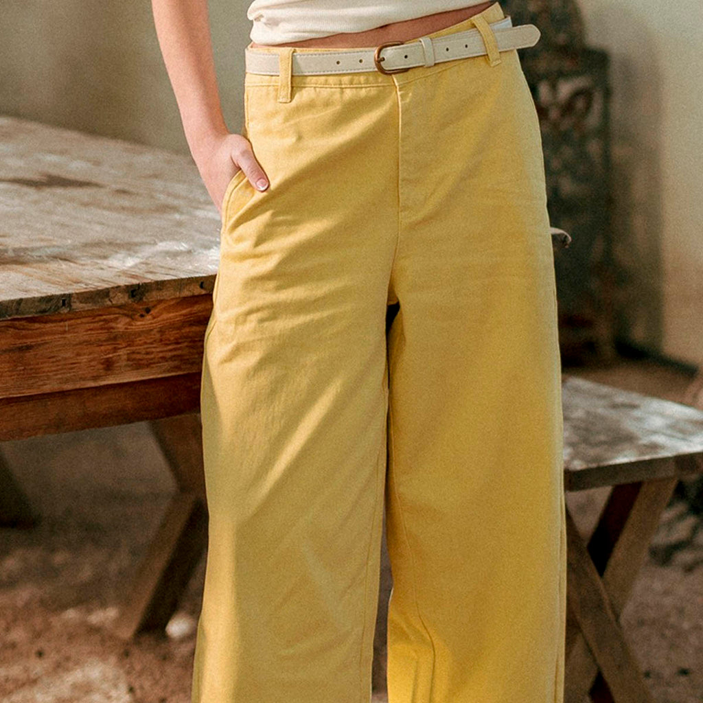 Pantalon Amarillo Barrel