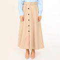 Falda Camel Larga