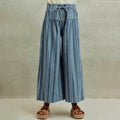 Pantalon Azul de Rayas