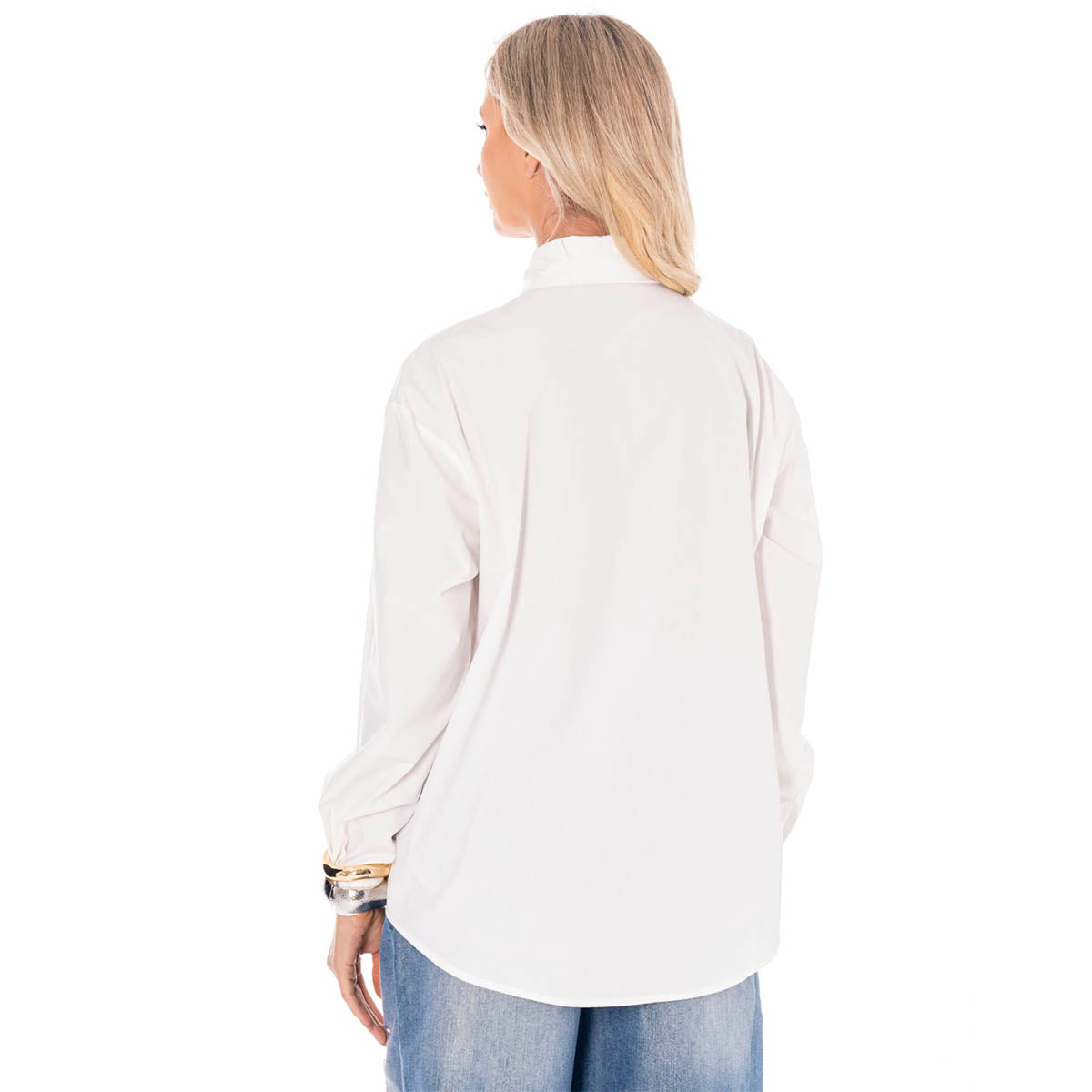 Camisa Blanca con Detalle