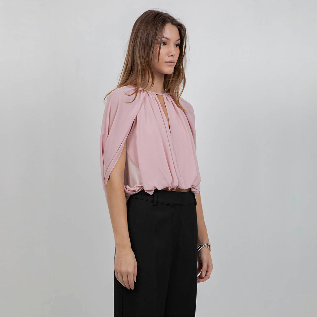Blusa Rosa Holgada