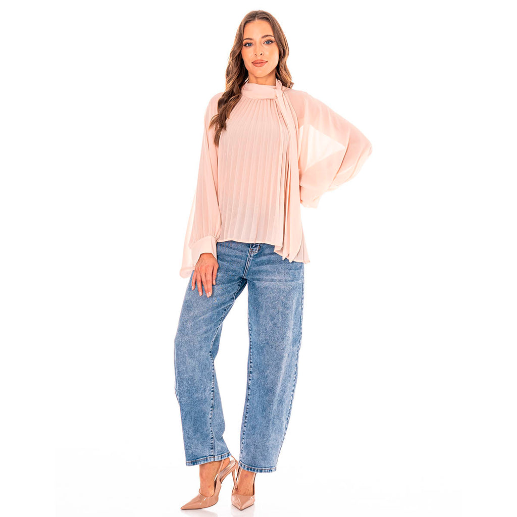 Blusa Rosa Holgada