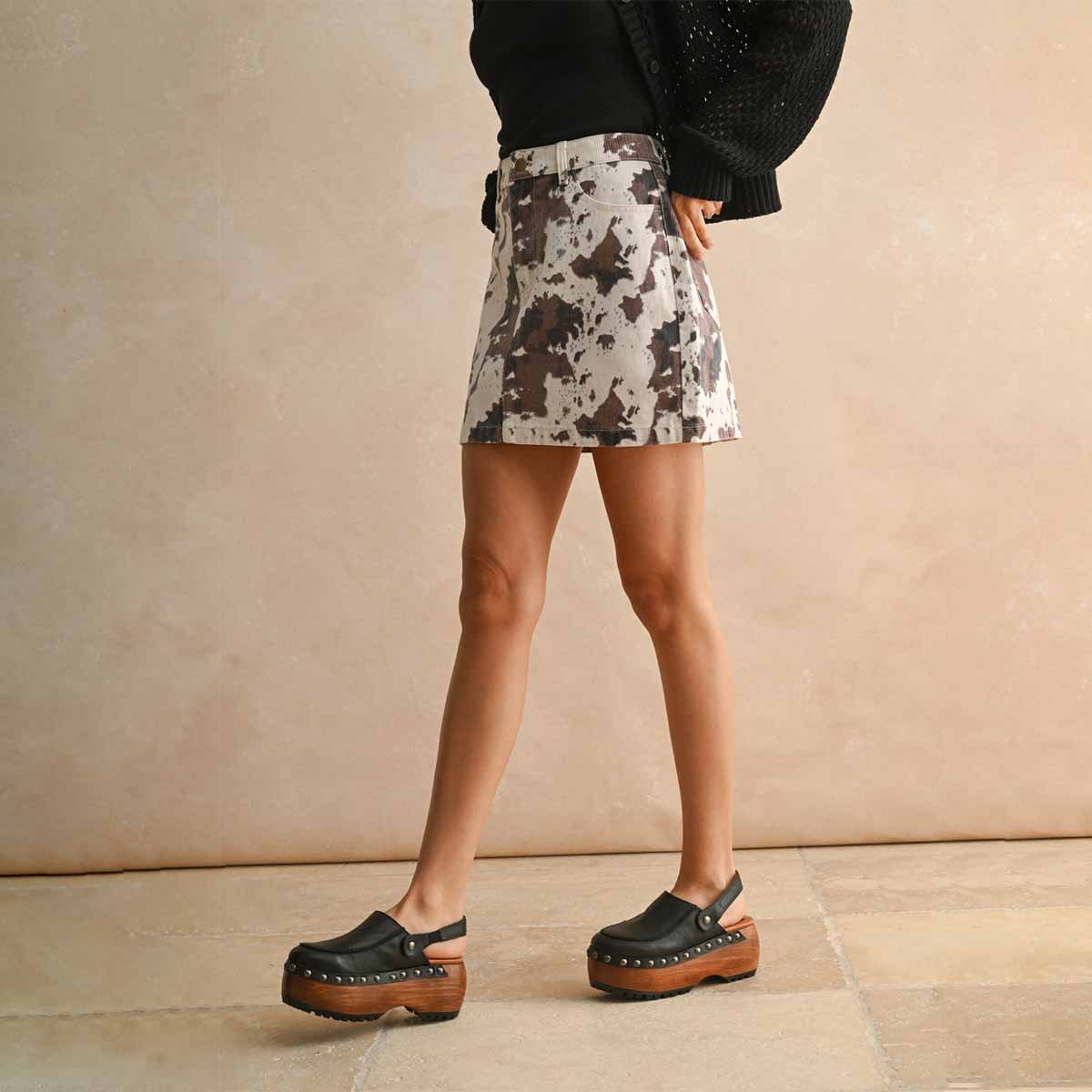 Minifalda Animal print