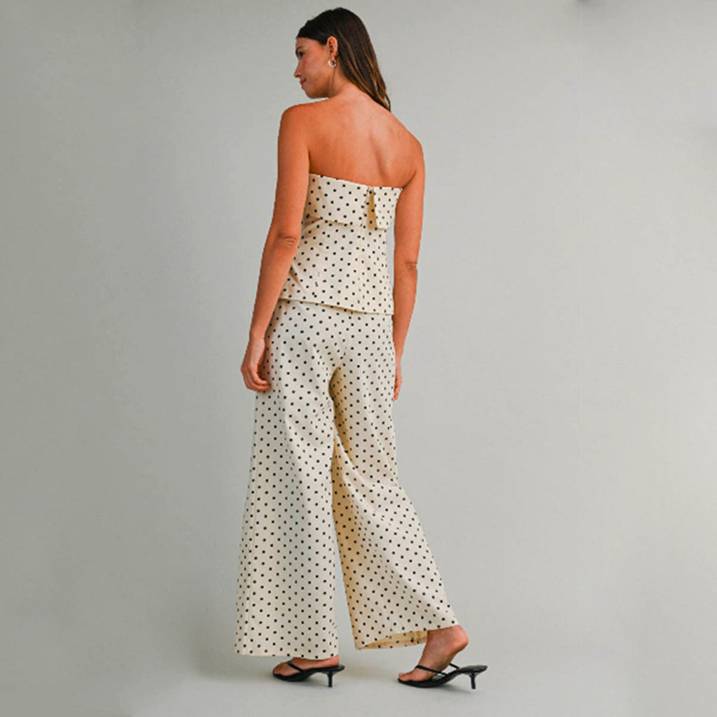 Set Beige con Estampado